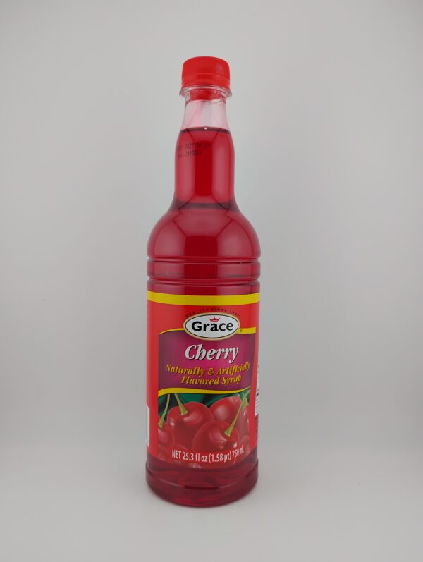 Grace Cherry Naturally and Artificially Flavored Syrup 750ml
