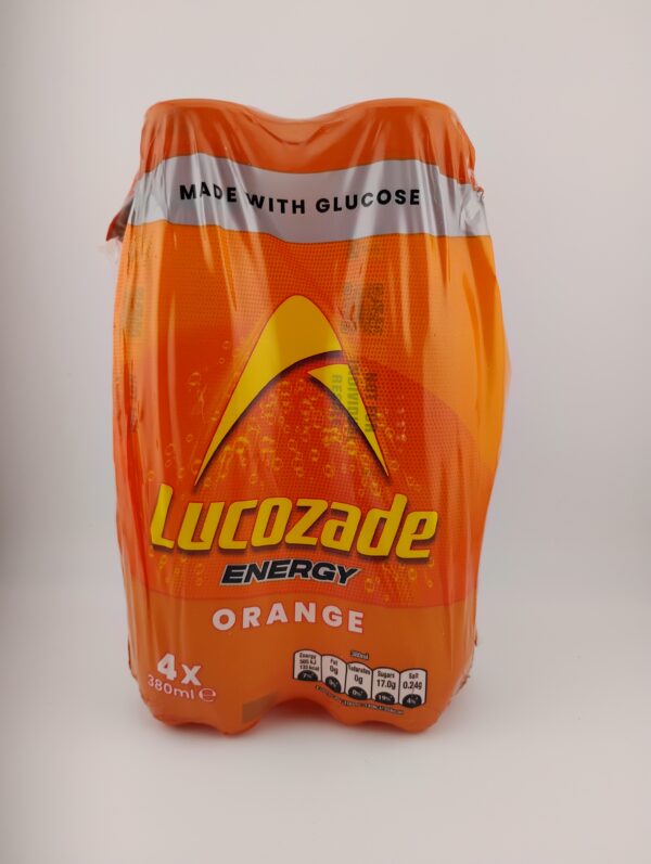 Lucozade Orange 4 pk