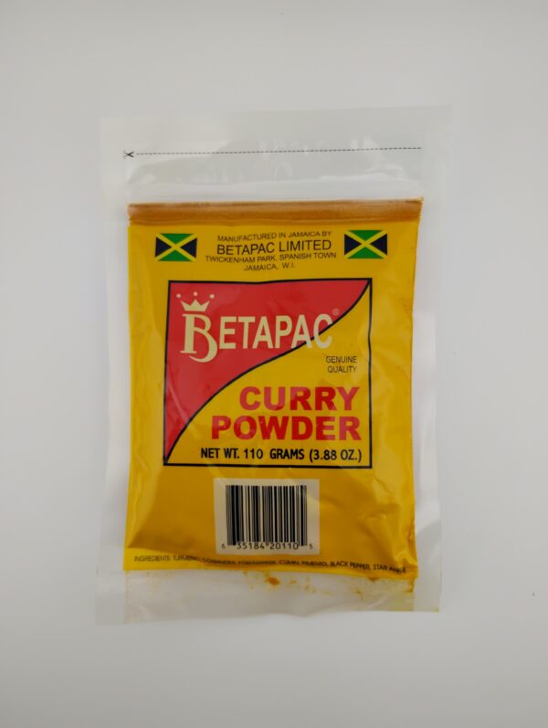Betapac Curry Powder 3.88 oz
