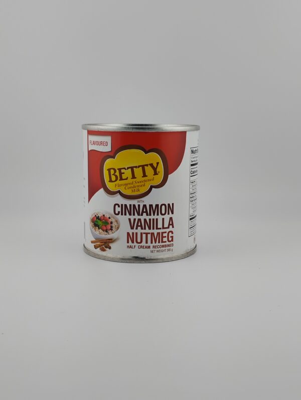 Betty Sweetened Cinnamon Vanilla Nutmeg 395g