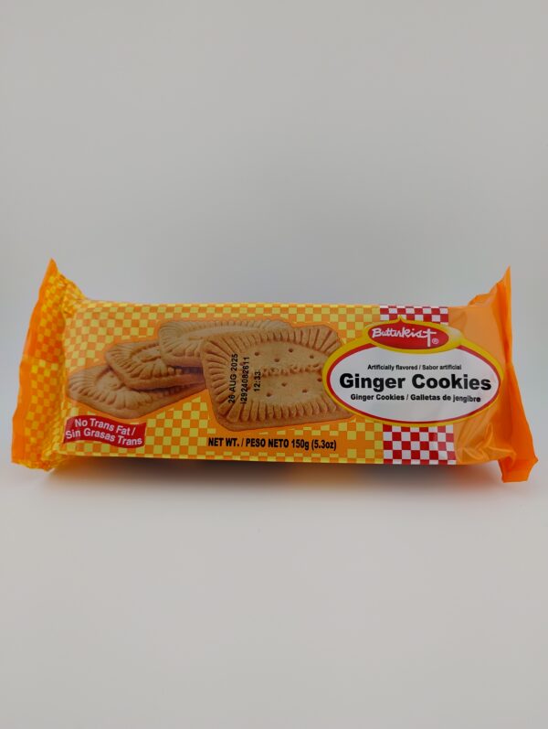 Butterkist Ginger Cookies 5.3oz