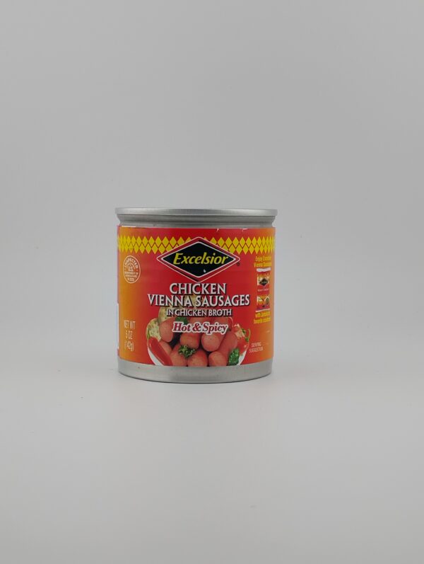 Excelsior Chicken Vienna Sausages (hot & spicy) 142g