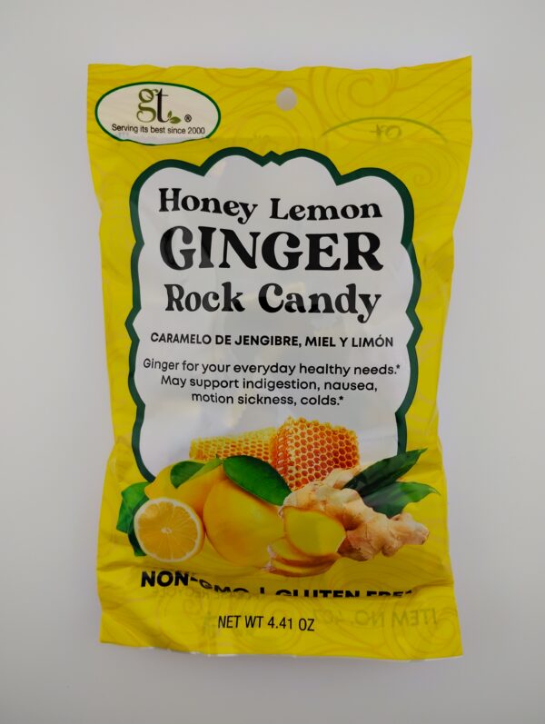 Honey Lemon Ginger Rock Candy 4.41oz