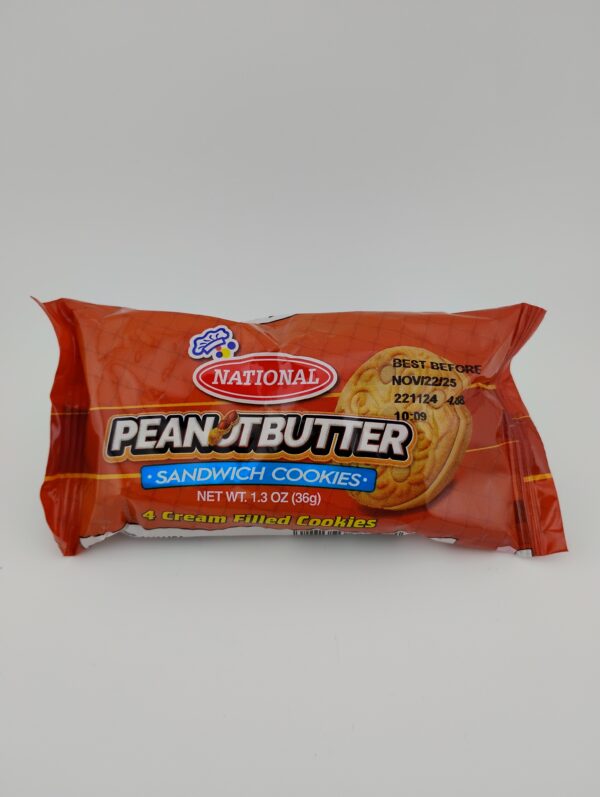 National Peanut Butter Sandwich Cookies 1.3oz