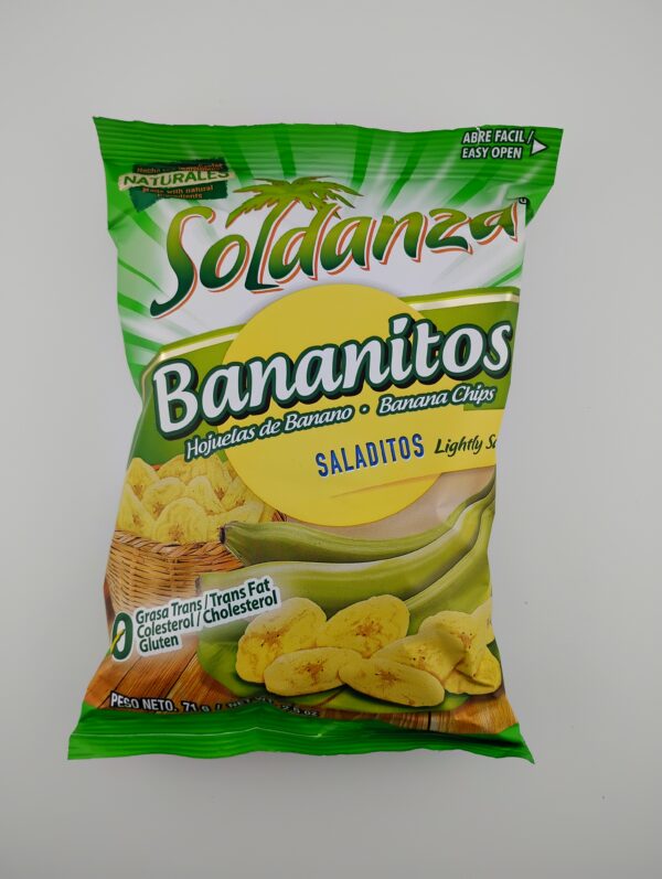 Soldanza Banana Chip 2.5oz